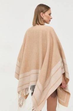 Γυναικεία Πόντσο Μάλλινο πόντσο Patrizia Pepe μπεζ -Φτηνός Patrizia Pepe Κατάστημα unnamed file 3018