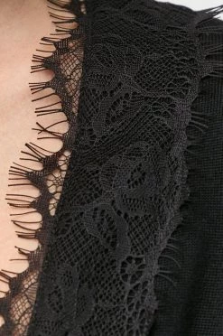 Γυναικεία Χωρίς φερμουάρ Μάλλινο πουλόβερ Patrizia Pepe χρώμα: μαύρο, -Φτηνός Patrizia Pepe Κατάστημα unnamed file 3030