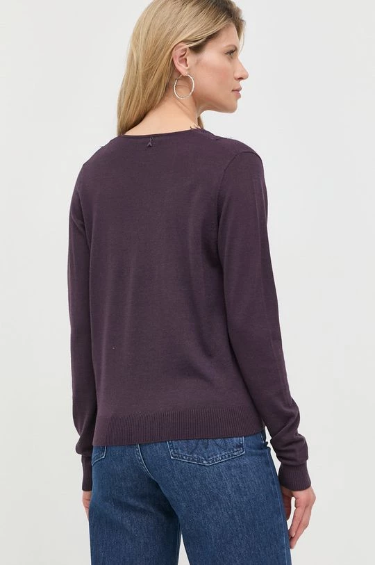 Γυναικεία Χωρίς φερμουάρ Μάλλινο πουλόβερ Patrizia Pepe χρώμα: μοβ, 3 Γυναικεία Χωρίς φερμουάρ Μάλλινο πουλόβερ Patrizia Pepe χρώμα: μοβ, - Image 3