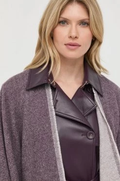 Γυναικεία Πόντσο Μάλλινο πόντσο Patrizia Pepe μοβ -Φτηνός Patrizia Pepe Κατάστημα unnamed file 3039