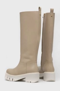 Γυναικεία Μπότες Δερμάτινες μπότες Patrizia Pepe χρώμα: μπεζ, 7 Γυναικεία Μπότες Δερμάτινες μπότες Patrizia Pepe χρώμα: μπεζ, -Φτηνός Patrizia Pepe Κατάστημα unnamed file 305