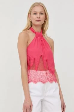 Γυναικεία Μπλούζες Μπλουζάκι Patrizia Pepe πορτοκαλί