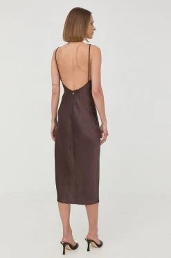 Γυναικεία Φορέματα Φόρεμα Patrizia Pepe καφέ, 8 Γυναικεία Φορέματα Φόρεμα Patrizia Pepe καφέ, -Φτηνός Patrizia Pepe Κατάστημα unnamed file 3085