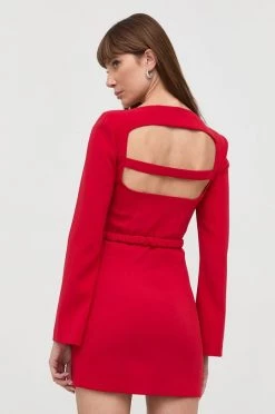 Γυναικεία Φορέματα Φόρεμα Patrizia Pepe κόκκινο, -Φτηνός Patrizia Pepe Κατάστημα unnamed file 310