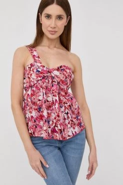 Γυναικεία Μπλούζες Μπλουζάκι Patrizia Pepe πορτοκαλί