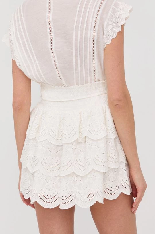 Γυναικεία Φούστες Φούστα από λινό μείγμα Patrizia Pepe άσπρο, 3 Γυναικεία Φούστες Φούστα από λινό μείγμα Patrizia Pepe άσπρο, - Image 3