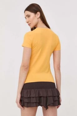 Γυναικεία Κοντομάνικο Μπλουζάκι Patrizia Pepe κίτρινο -Φτηνός Patrizia Pepe Κατάστημα unnamed file 3140