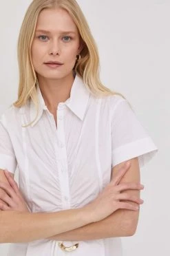 Γυναικεία Φορέματα Βαμβακερό φόρεμα Patrizia Pepe άσπρο, -Φτηνός Patrizia Pepe Κατάστημα unnamed file 3157