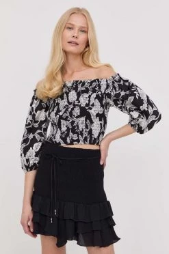 Γυναικεία Μπλούζες Βαμβακερή μπλούζα Patrizia Pepe χρώμα: μαύρο 8 Γυναικεία Μπλούζες Βαμβακερή μπλούζα Patrizia Pepe χρώμα: μαύρο -Φτηνός Patrizia Pepe Κατάστημα unnamed file 3167