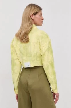 Γυναικεία Κοντά μπουφάν Τζιν μπουφάν Patrizia Pepe χρώμα: πράσινο, -Φτηνός Patrizia Pepe Κατάστημα unnamed file 3177