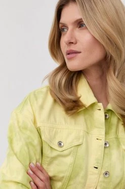 Γυναικεία Κοντά μπουφάν Τζιν μπουφάν Patrizia Pepe χρώμα: πράσινο, -Φτηνός Patrizia Pepe Κατάστημα unnamed file 3178