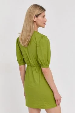 Γυναικεία Φορέματα Βαμβακερό φόρεμα Patrizia Pepe πράσινο, -Φτηνός Patrizia Pepe Κατάστημα unnamed file 3193