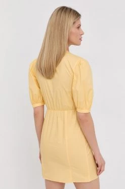 Γυναικεία Φορέματα Βαμβακερό φόρεμα Patrizia Pepe κίτρινο, -Φτηνός Patrizia Pepe Κατάστημα unnamed file 3198