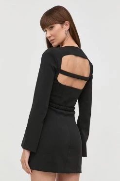 Γυναικεία Φορέματα Φόρεμα Patrizia Pepe μαύρο, -Φτηνός Patrizia Pepe Κατάστημα unnamed file 320