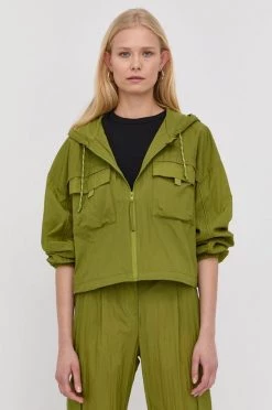 Γυναικεία Κοντά μπουφάν Μπουφάν Patrizia Pepe χρώμα: πράσινο,