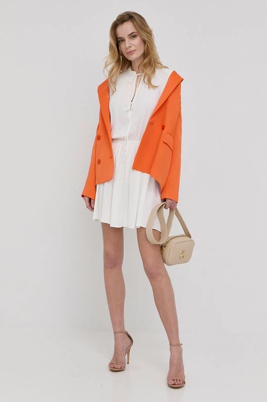 Γυναικεία Φορέματα Φόρεμα Patrizia Pepe άσπρο, 2 Γυναικεία Φορέματα Φόρεμα Patrizia Pepe άσπρο, - Image 2