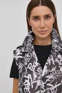 Γυναικεία Γιλέκα Αμάνικο μπουφάν Patrizia Pepe χρώμα: μαύρο -Φτηνός Patrizia Pepe Κατάστημα unnamed file 3263