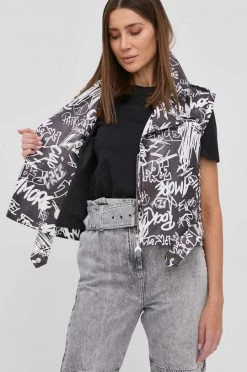 Γυναικεία Γιλέκα Αμάνικο μπουφάν Patrizia Pepe χρώμα: μαύρο -Φτηνός Patrizia Pepe Κατάστημα unnamed file 3265