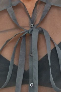 Γυναικεία Πουκάμισα Πουκάμισο Patrizia Pepe χρώμα: πράσινο -Φτηνός Patrizia Pepe Κατάστημα unnamed file 3279