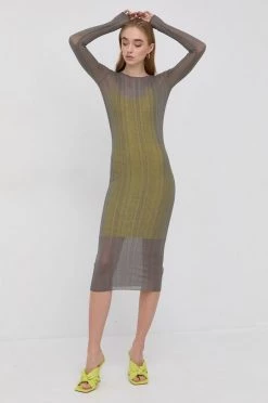 Γυναικεία Φορέματα Φόρεμα Patrizia Pepe πράσινο -Φτηνός Patrizia Pepe Κατάστημα unnamed file 3297