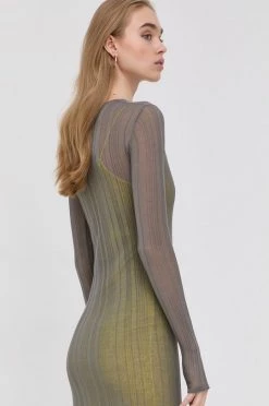 Γυναικεία Φορέματα Φόρεμα Patrizia Pepe πράσινο -Φτηνός Patrizia Pepe Κατάστημα unnamed file 3298