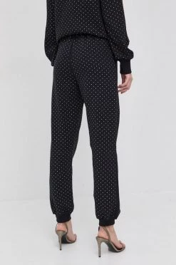 Γυναικεία Παντελόνια φόρμας Παντελόνι Patrizia Pepe χρώμα: μαύρο -Φτηνός Patrizia Pepe Κατάστημα unnamed file 3302