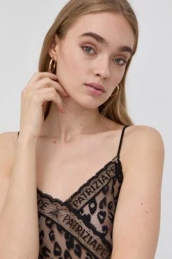 Γυναικεία Αμάνικος Top Patrizia Pepe χρώμα: μαύρο -Φτηνός Patrizia Pepe Κατάστημα unnamed file 3323