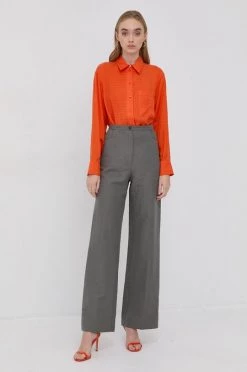 Γυναικεία Πουκάμισα Πουκάμισο Patrizia Pepe χρώμα: πορτοκαλί -Φτηνός Patrizia Pepe Κατάστημα unnamed file 3338