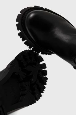 Γυναικεία Μπότες Δερμάτινες μπότες Patrizia Pepe χρώμα: μαύρο, -Φτηνός Patrizia Pepe Κατάστημα unnamed file 336