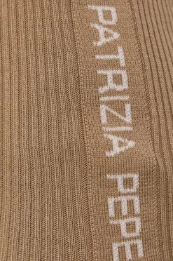 Γυναικεία Χωρίς φερμουάρ Μάλλινο πουλόβερ Patrizia Pepe χρώμα: μπεζ -Φτηνός Patrizia Pepe Κατάστημα unnamed file 3364