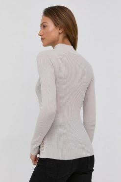 Γυναικεία Χωρίς φερμουάρ Μάλλινο πουλόβερ Patrizia Pepe χρώμα: γκρι -Φτηνός Patrizia Pepe Κατάστημα unnamed file 3367