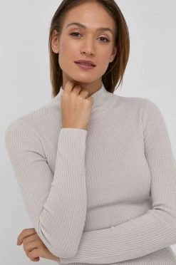 Γυναικεία Χωρίς φερμουάρ Μάλλινο πουλόβερ Patrizia Pepe χρώμα: γκρι -Φτηνός Patrizia Pepe Κατάστημα unnamed file 3368