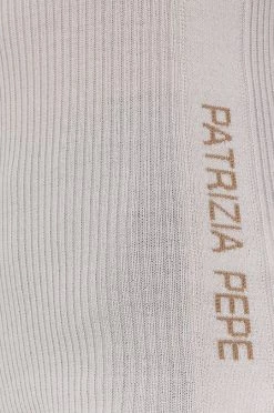 Γυναικεία Χωρίς φερμουάρ Μάλλινο πουλόβερ Patrizia Pepe χρώμα: γκρι -Φτηνός Patrizia Pepe Κατάστημα unnamed file 3370