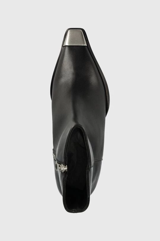 Γυναικεία Μποτάκια Δερμάτινες μπότες Patrizia Pepe χρώμα: μαύρο, 4 Γυναικεία Μποτάκια Δερμάτινες μπότες Patrizia Pepe χρώμα: μαύρο, - Image 4