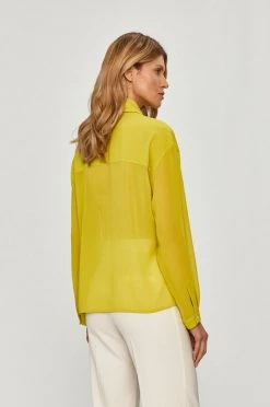 Γυναικεία Πουκάμισα Patrizia Pepe - Πουκάμισο κίτρινο πράσινο -Φτηνός Patrizia Pepe Κατάστημα unnamed file 3415