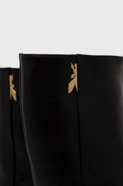 Γυναικεία Μπότες Δερμάτινες μπότες Patrizia Pepe χρώμα: μαύρο, -Φτηνός Patrizia Pepe Κατάστημα unnamed file 345