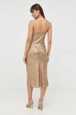 Γυναικεία Φορέματα Φόρεμα Patrizia Pepe χρυσαφί, -Φτηνός Patrizia Pepe Κατάστημα unnamed file 3459