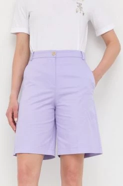 Γυναικεία Σορτς Patrizia Pepe μοβ,