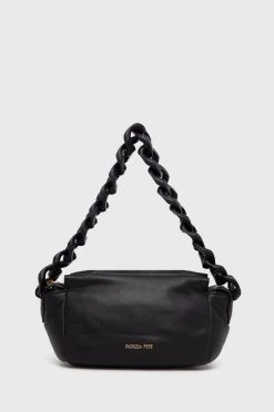 Γυναικεία Τσάντες χιαστί Δερμάτινη τσάντα Patrizia Pepe μαύρο