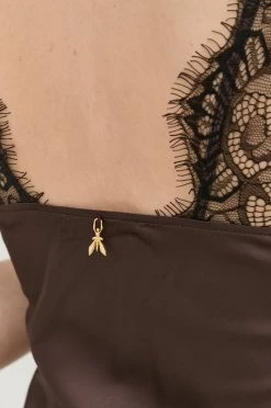 Γυναικεία Μπλούζες Μπλουζάκι Patrizia Pepe καφέ -Φτηνός Patrizia Pepe Κατάστημα unnamed file 3541