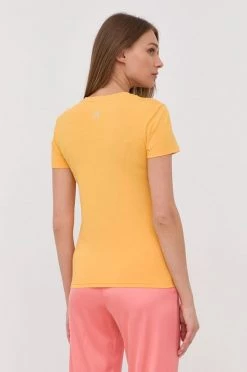 Γυναικεία Κοντομάνικο Μπλουζάκι Patrizia Pepe κίτρινο -Φτηνός Patrizia Pepe Κατάστημα unnamed file 3590