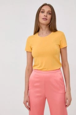 Γυναικεία Κοντομάνικο Μπλουζάκι Patrizia Pepe κίτρινο -Φτηνός Patrizia Pepe Κατάστημα unnamed file 3591