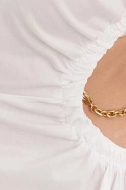 Γυναικεία Φορέματα Φόρεμα Patrizia Pepe άσπρο, -Φτηνός Patrizia Pepe Κατάστημα unnamed file 3598