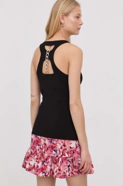 Γυναικεία Αμάνικος Top Patrizia Pepe χρώμα: μαύρο -Φτηνός Patrizia Pepe Κατάστημα unnamed file 3602