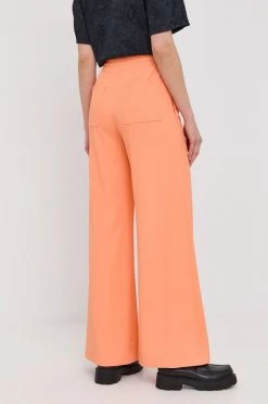 Γυναικεία Υφασμάτινα Παντελόνι Patrizia Pepe χρώμα: πορτοκαλί, -Φτηνός Patrizia Pepe Κατάστημα unnamed file 3606