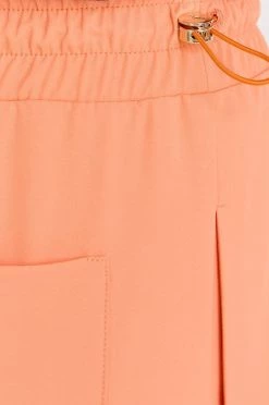 Γυναικεία Υφασμάτινα Παντελόνι Patrizia Pepe χρώμα: πορτοκαλί, -Φτηνός Patrizia Pepe Κατάστημα unnamed file 3607