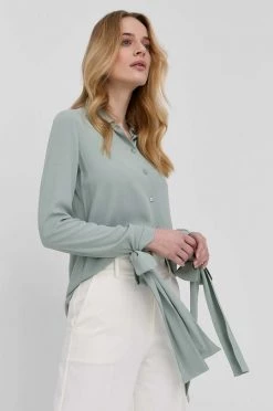 Γυναικεία Πουκάμισα Πουκάμισο Patrizia Pepe χρώμα: πράσινο,