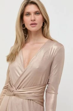 Γυναικεία Φορέματα Φόρεμα Patrizia Pepe χρυσαφί, -Φτηνός Patrizia Pepe Κατάστημα unnamed file 366