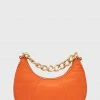 Γυναικεία Τσάντες χιαστί Δερμάτινη τσάντα Patrizia Pepe πορτοκαλί