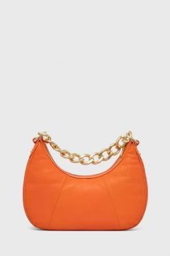 Γυναικεία Τσάντες χιαστί Δερμάτινη τσάντα Patrizia Pepe πορτοκαλί